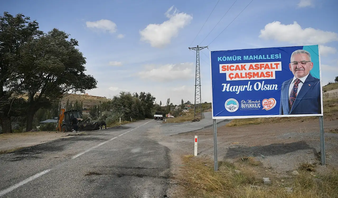 Kayseri'de mahallelerin yolları için yeni adım!