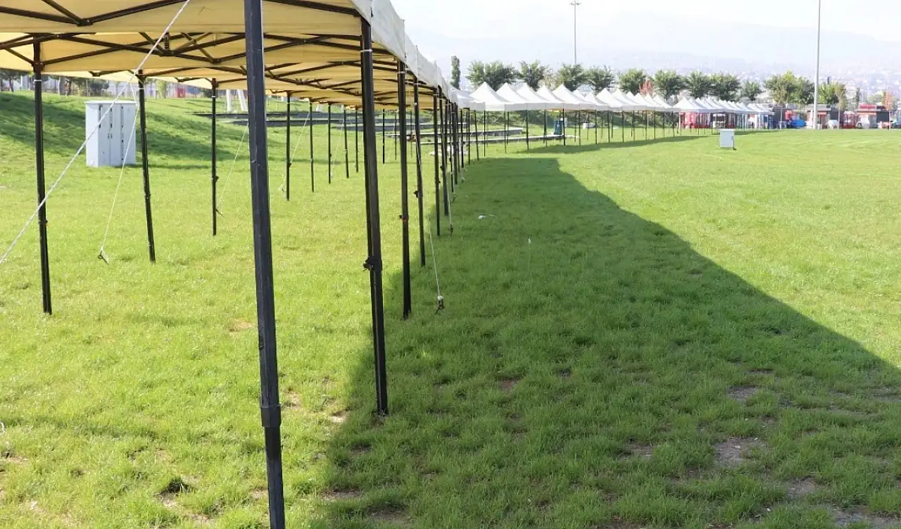 Kayseri'de üç gün, 200 etkinlik: Millet Bahçesi'nde hazırlıklar hızlandı!