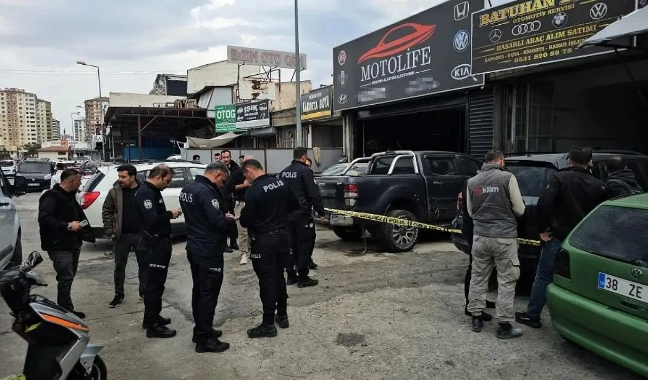 Kayseri'de oto tamircide kavga: Tüfekle ateş açtılar