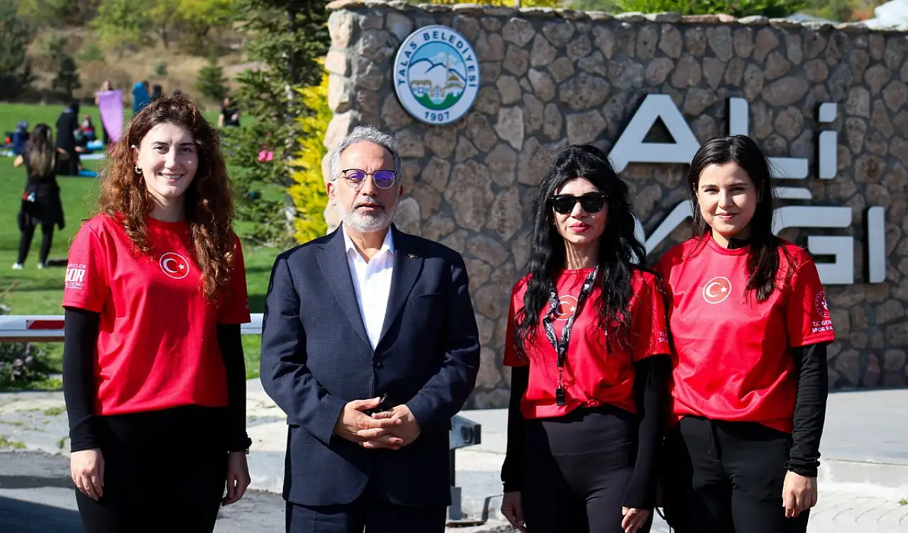 Ali Dağı'nda doğayla iç içe spor