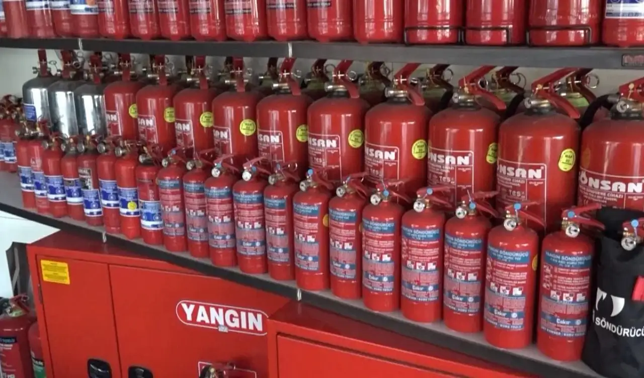 Kayseri'de yangın tüpü alacaklara uyarı!