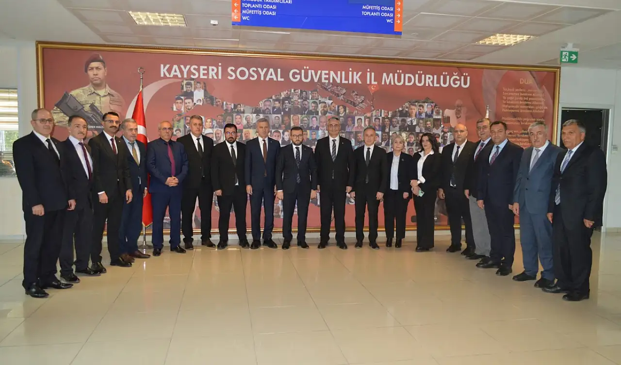SGK Başkanı Kayseri'de!
