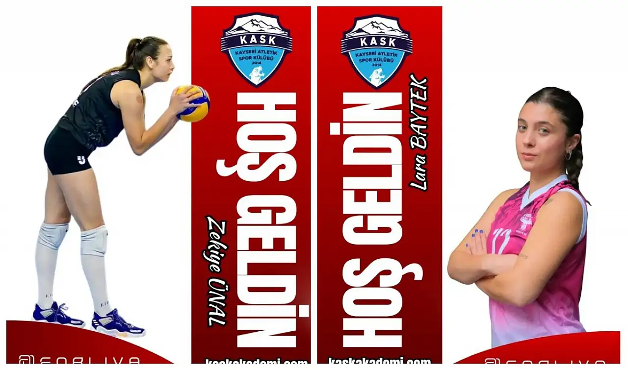 Kayseri'de voleybol atağı! 3 isim transfer edildi