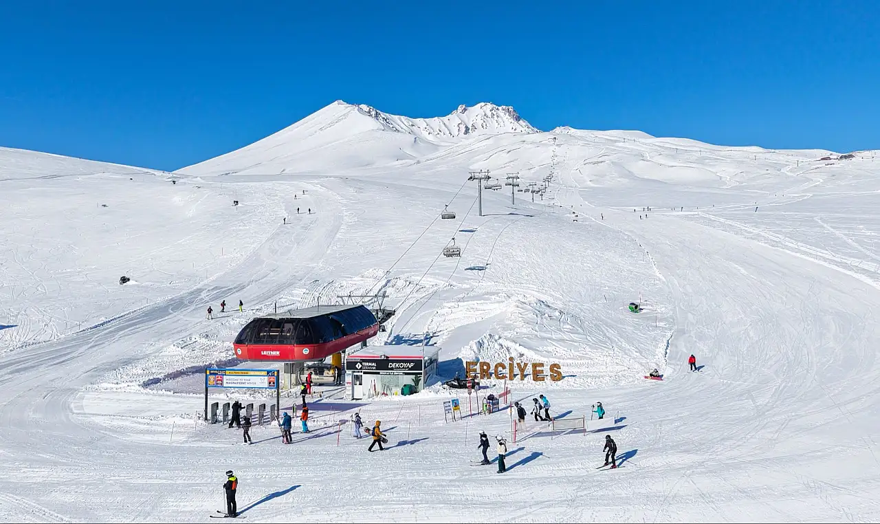Erciyes Uludağ'ı geride bıraktı! Palandöken'e yetişemedi