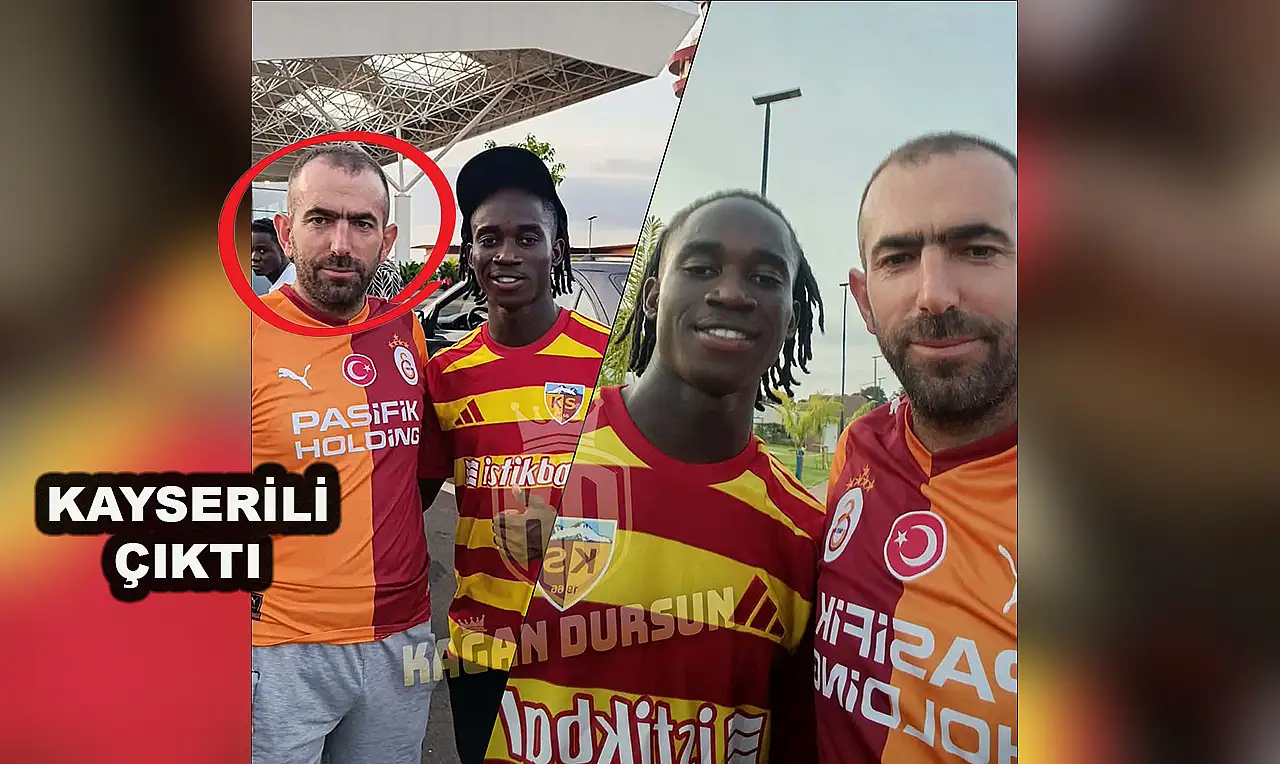 Sosyal medyada yıldız futbolcuyla fotoğrafı gündem olan isim Kayserili çıktı