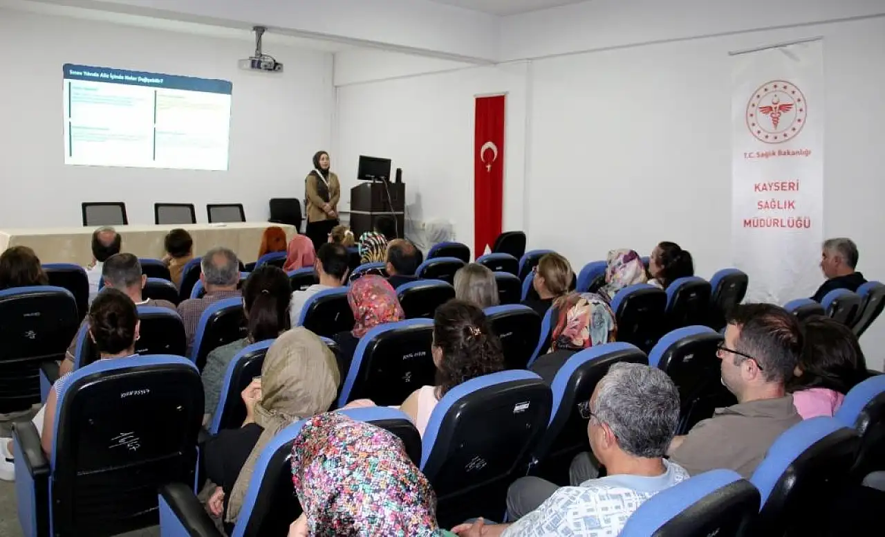 Kayseri'de sınav kaygısına son: Eğitim verildi!