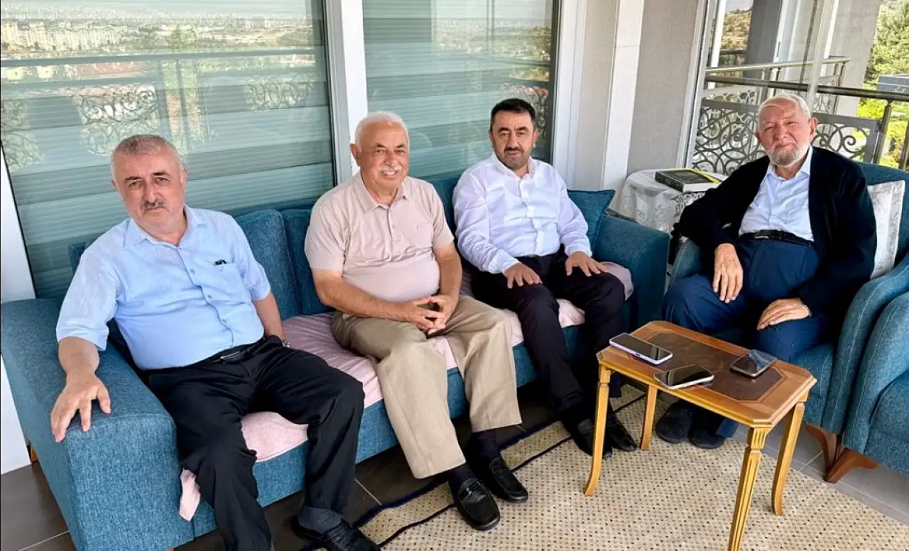 Evliliğiyle gündeme gelen Necmettin Nursaçan'a sürpriz ziyaret