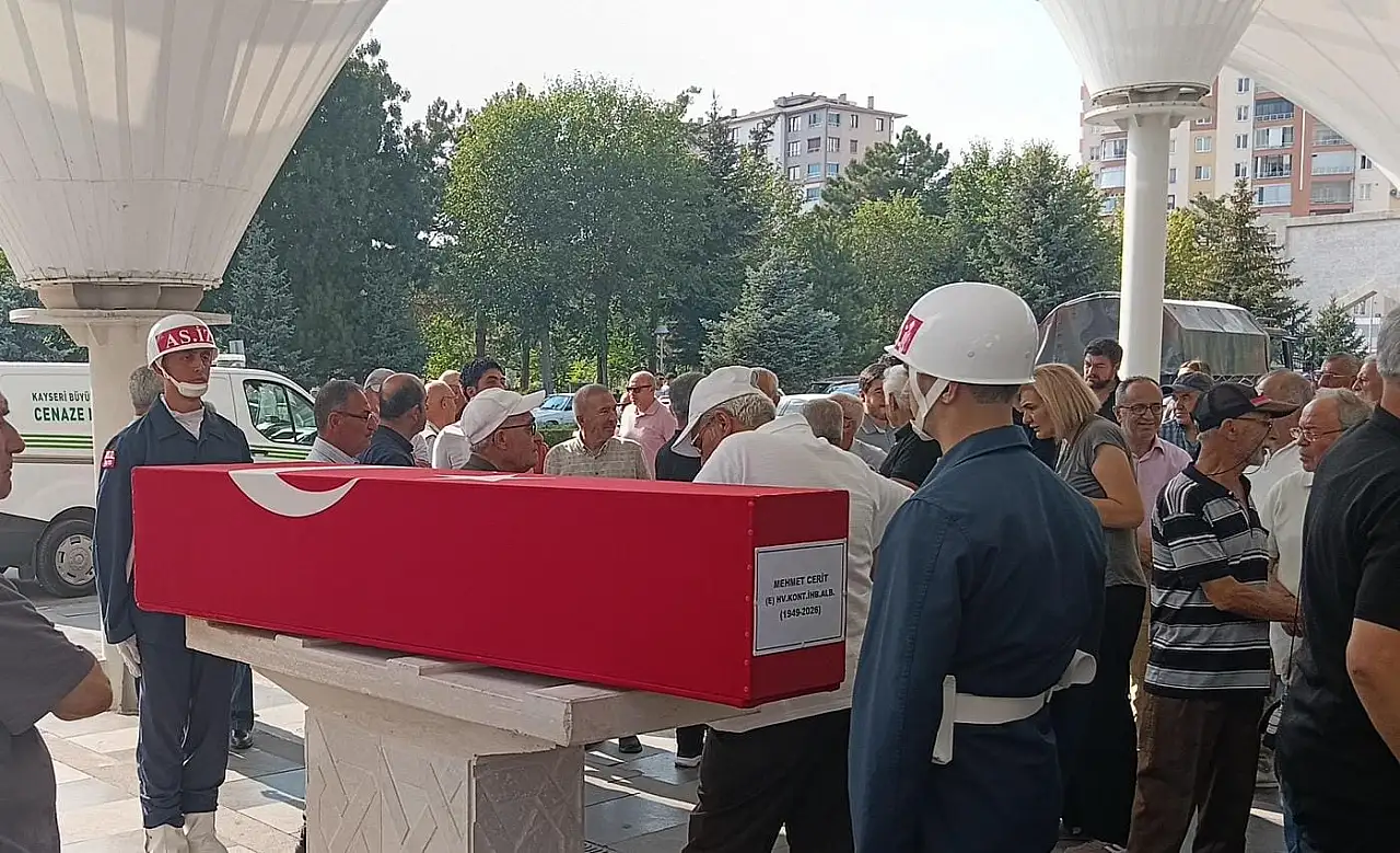 Emekli Albay hayatını kaybetti! Kayseri'de törenle uğurlandı