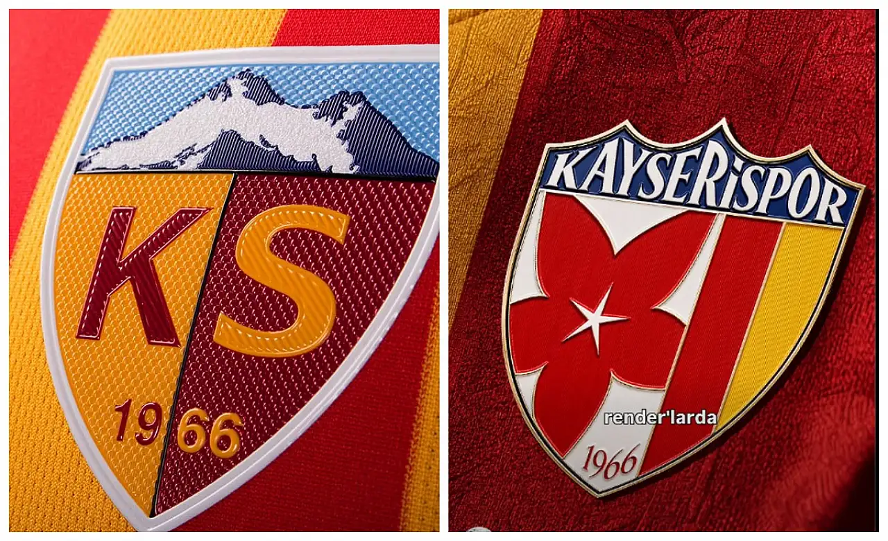 Kayserispor için dikkat çeken yeni logo! Sizce logo değişmeli mi?