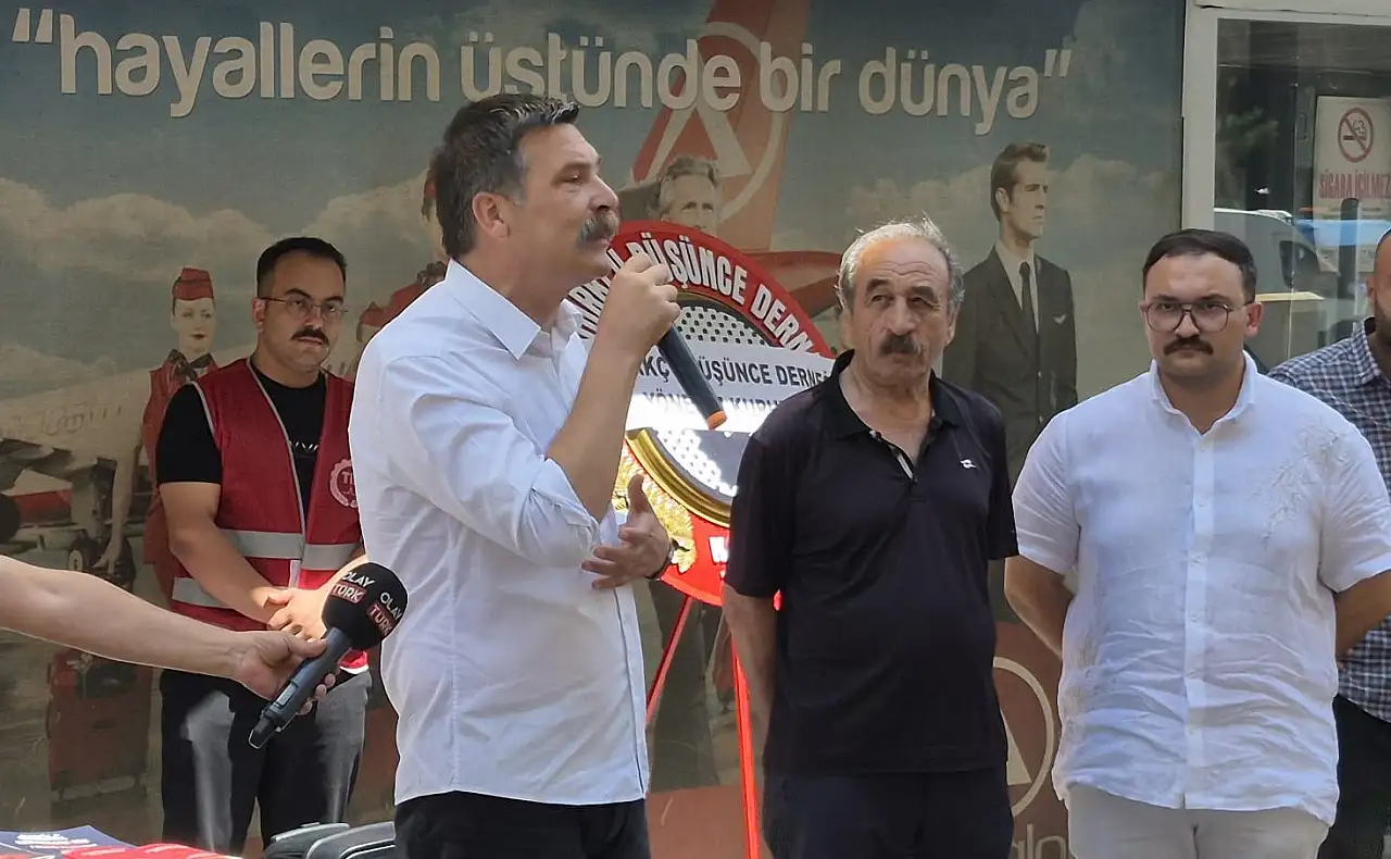 TİP Genel Başkanı Erkan Baş Kayseri'de konuştu!