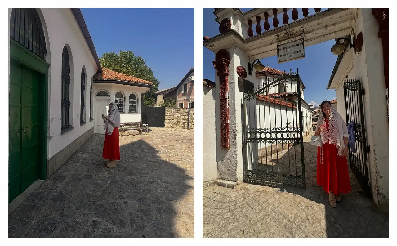 Tekke ziyareti yapan Kayseri eski Milletvekilinden siyaset çıkışı: Herkes maskeyle geziyor!