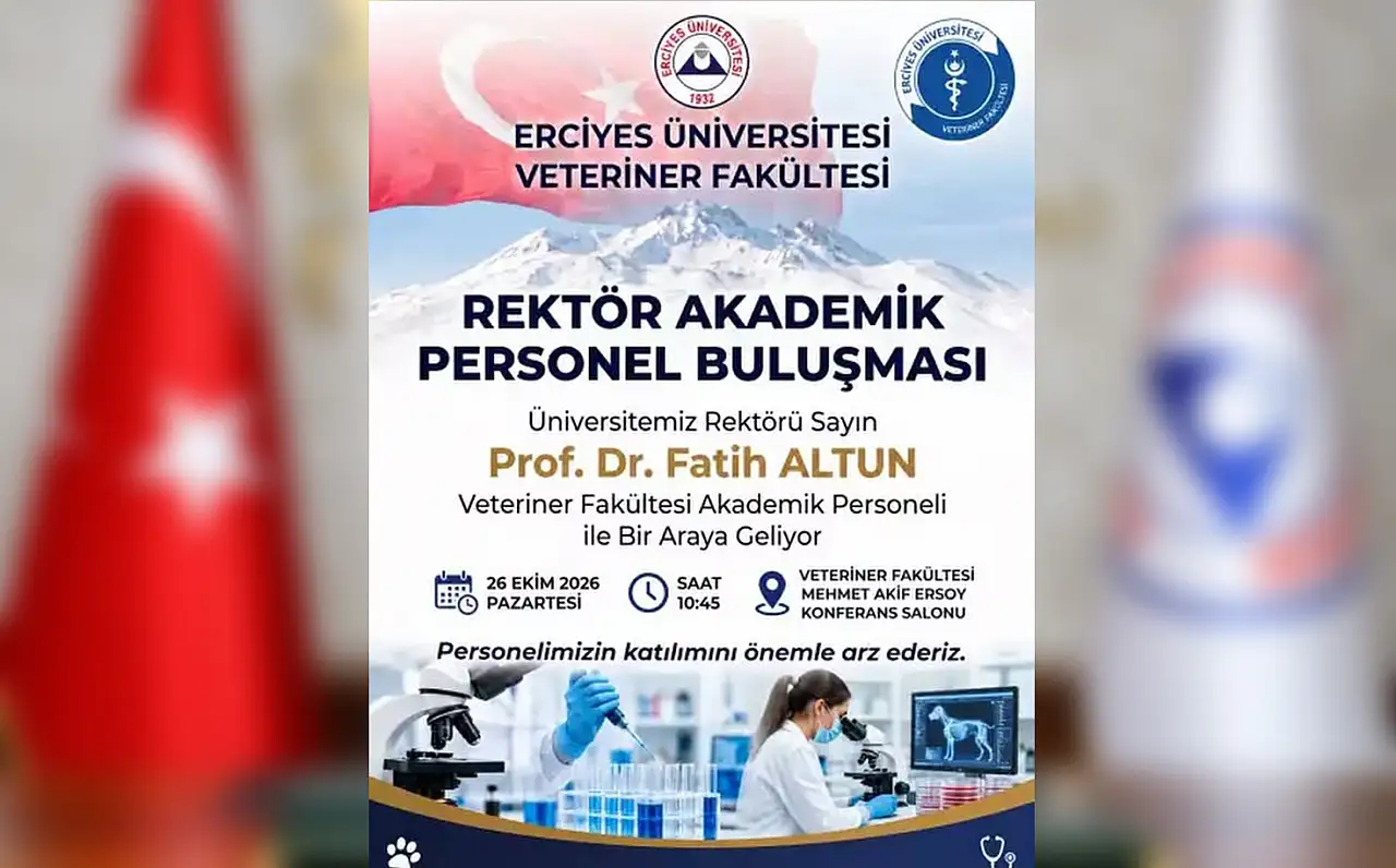 Erciyes Üniversitesi'nde yeni Rektör kim olacak diye merak edilirken mevcut Rektör'den dikkat çeken hamle