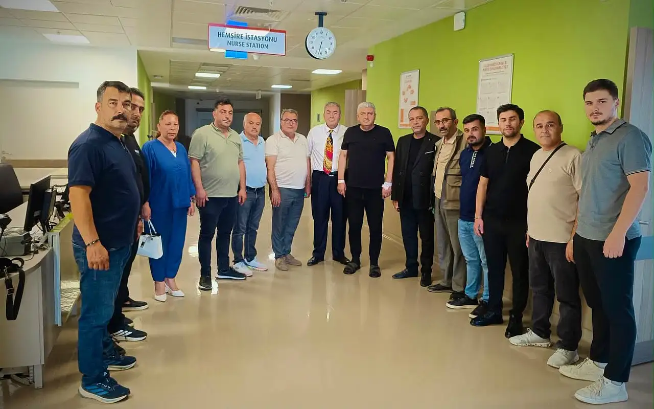 MHP'liler Kayseri'de hastaneye akın etti! Başkanın son durumu nasıl?
