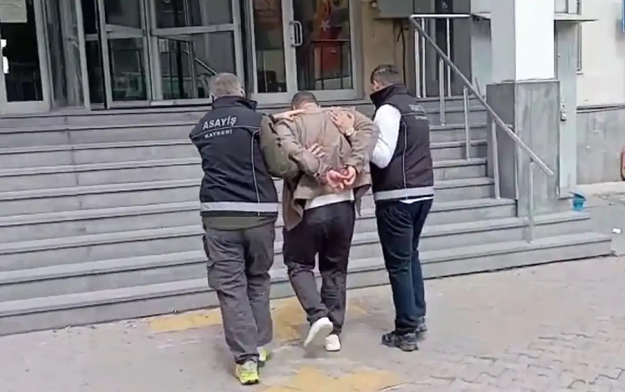 Tehdit etme suçundan aranan şahıs yakalandı!