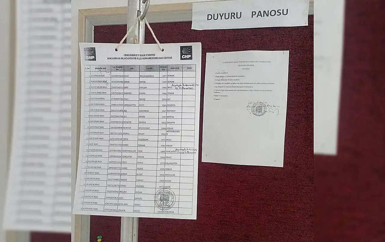 Kayseri'de hafta sonu kongre yapılacak mı? yapılmayacak mı?