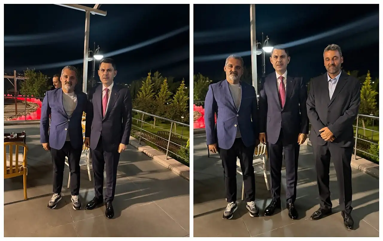 AK Parti Kayseri eski İl Başkanı, yakın arkadaşı Bakanla buluştu