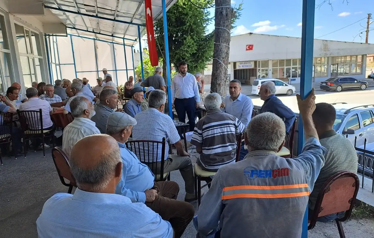 Erdal Altun sahada: Bünyan'da vatandaş ve çiftçilerle buluştu