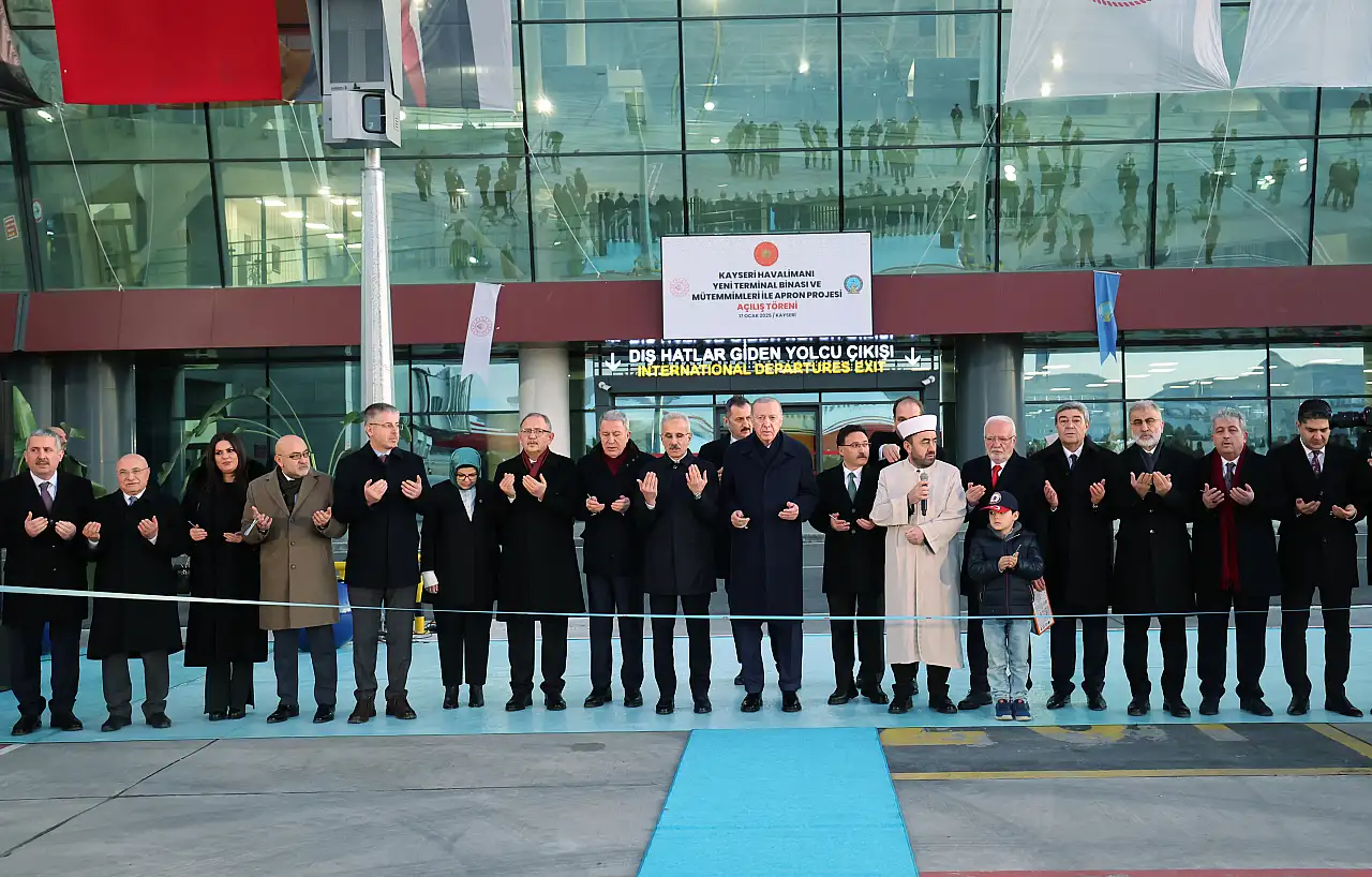 Cumhurbaşkanı Erdoğan Kayseri'de