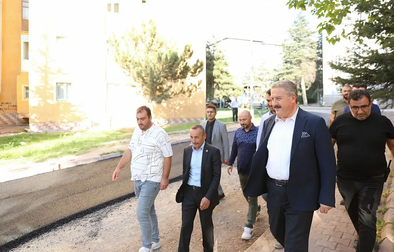 O mahallede tüm alt yapı yenilendi