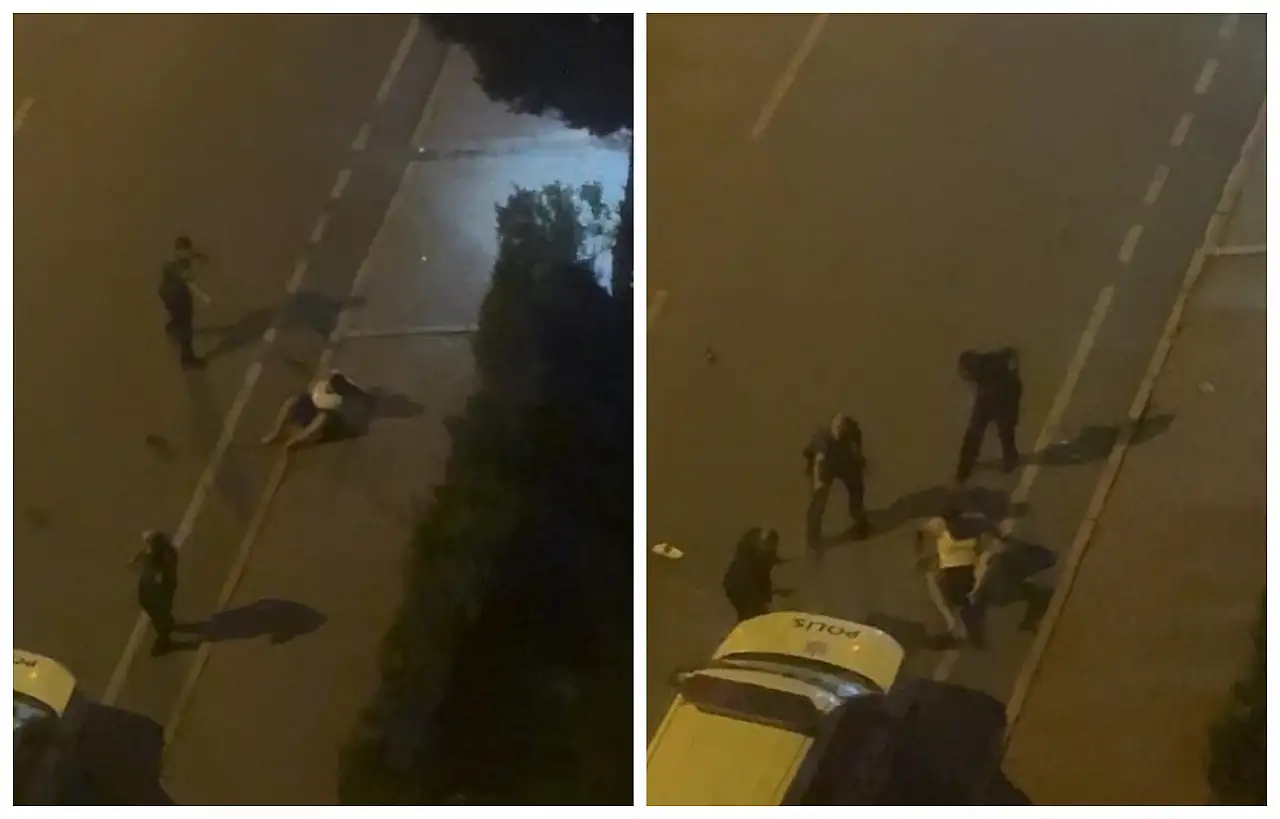 Kayseri'de baba oğul arasında 'sigara parası' kavgası! Durumu ağır, o an kamerada