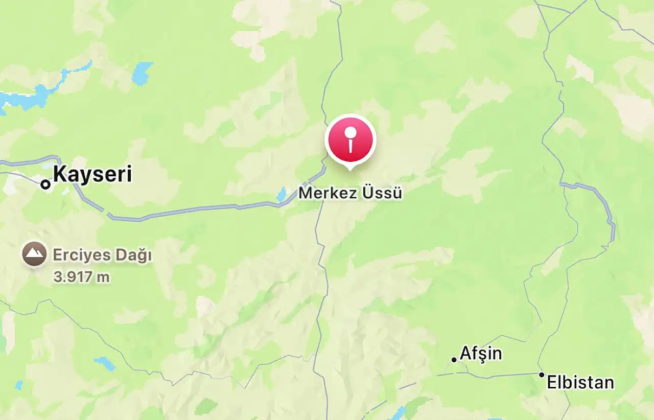 Kayseri sabaha kadar sallandı! 56 deprem oldu