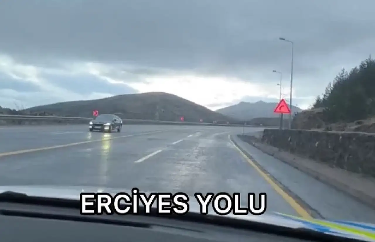 Bölge trafik ekiplerinden uyarı: Islak zemin ve yağış var