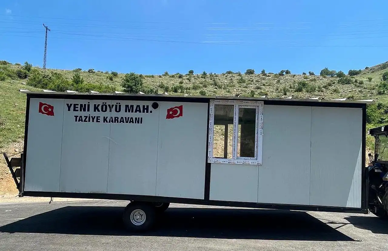 İlk bakışta kimse anlamadı! İlçedeki karavanın sırrı ortaya çıktı