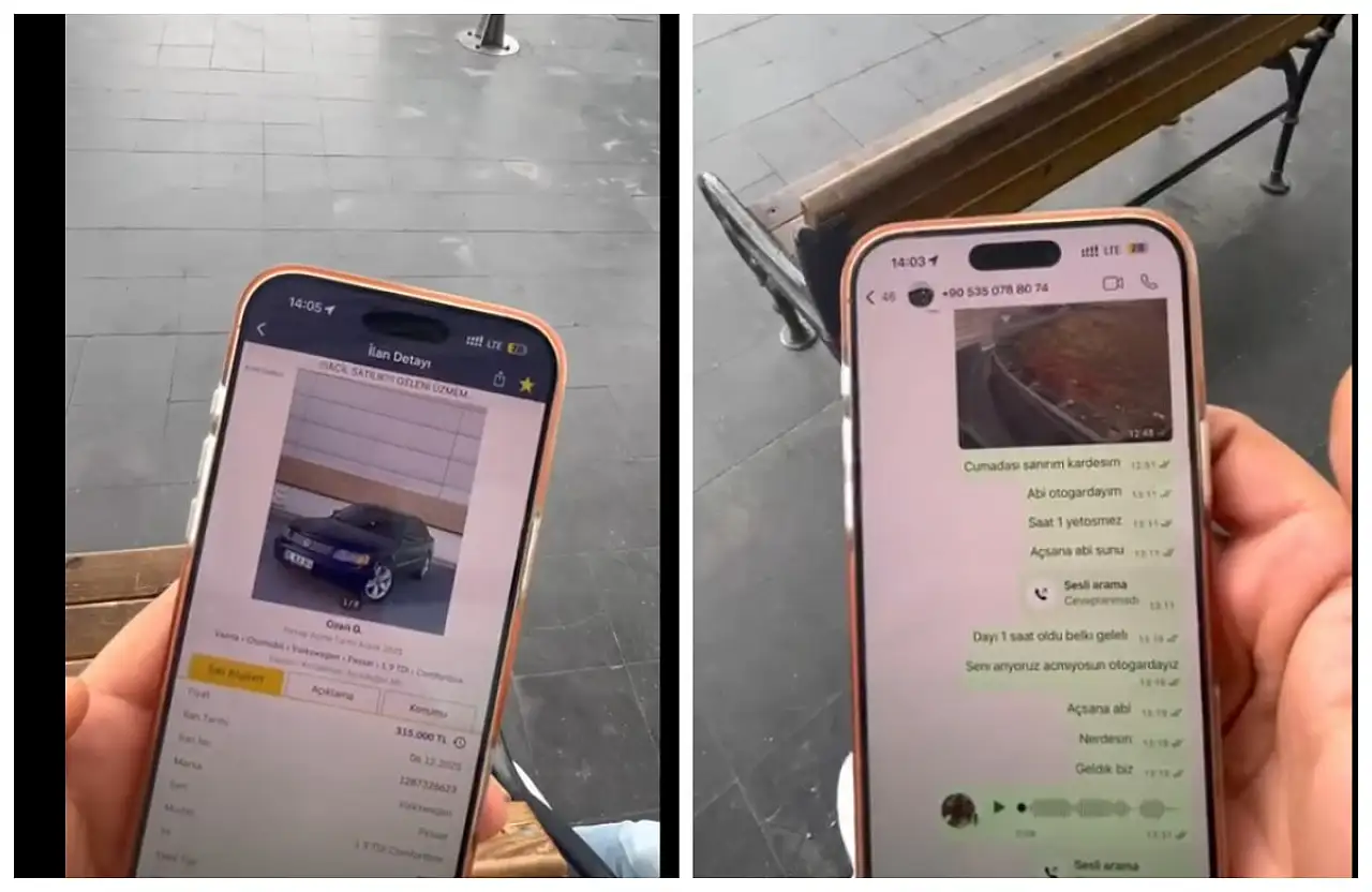 Otomobil almak için ilana güvenip Kayseri'ye geldi! Hayatının şokunu yaşadı