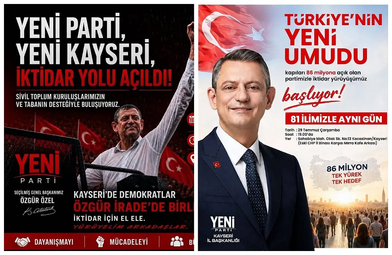 Genç'ten davet var! Yeni Parti'den çifte toplantı