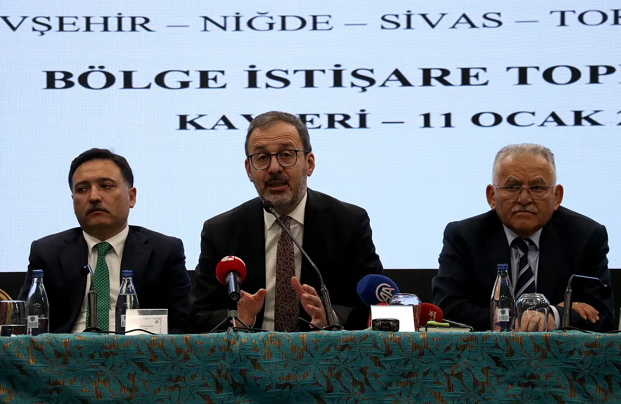 12 ilin katıldığı toplantı Kayseri'de gerçekleşti!