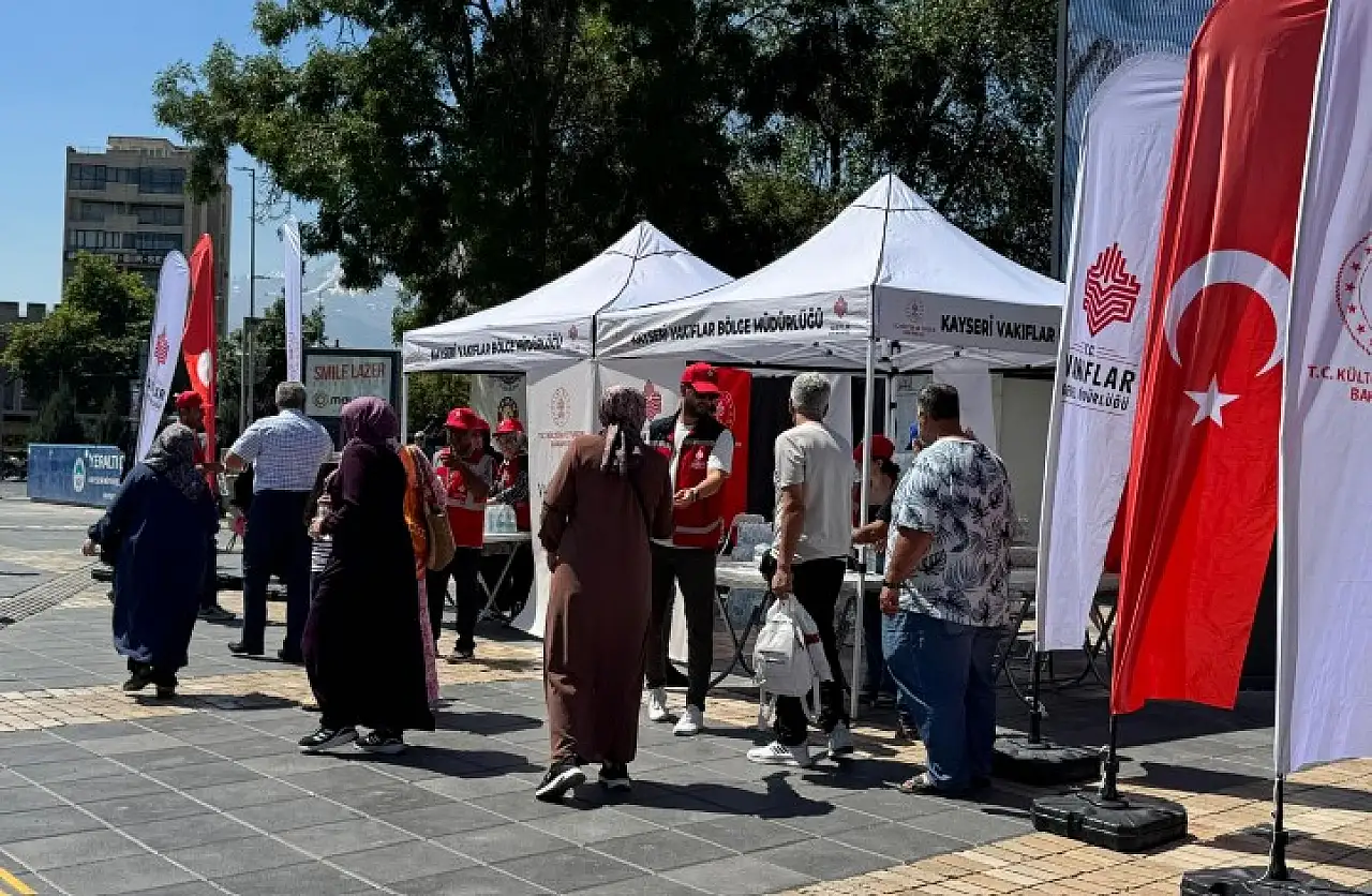 Ecdadın vakfiye şartı yaz sıcağında hayat buldu