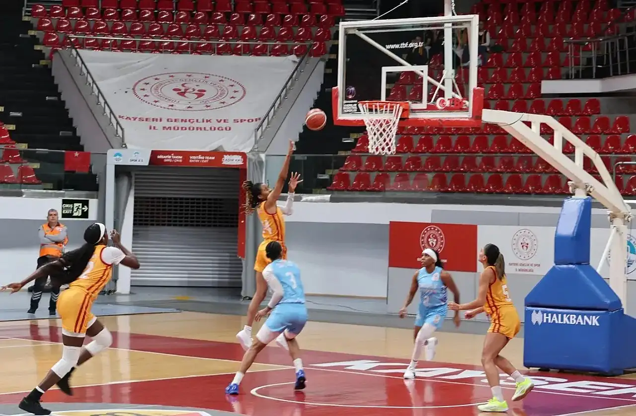 Melikgazi Kayseri Basketbol evinde kazandı!