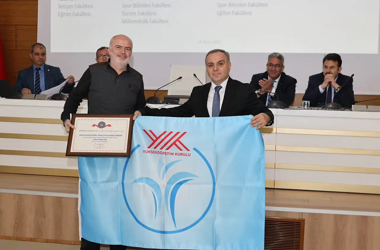 Kayseri'de mavi coşku!