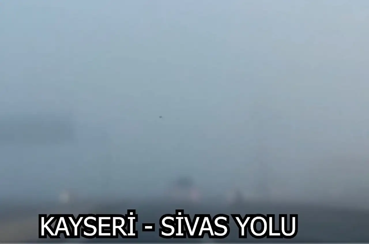 Kayseri'de sabah trafik raporu: Hangi yollarda sis var?