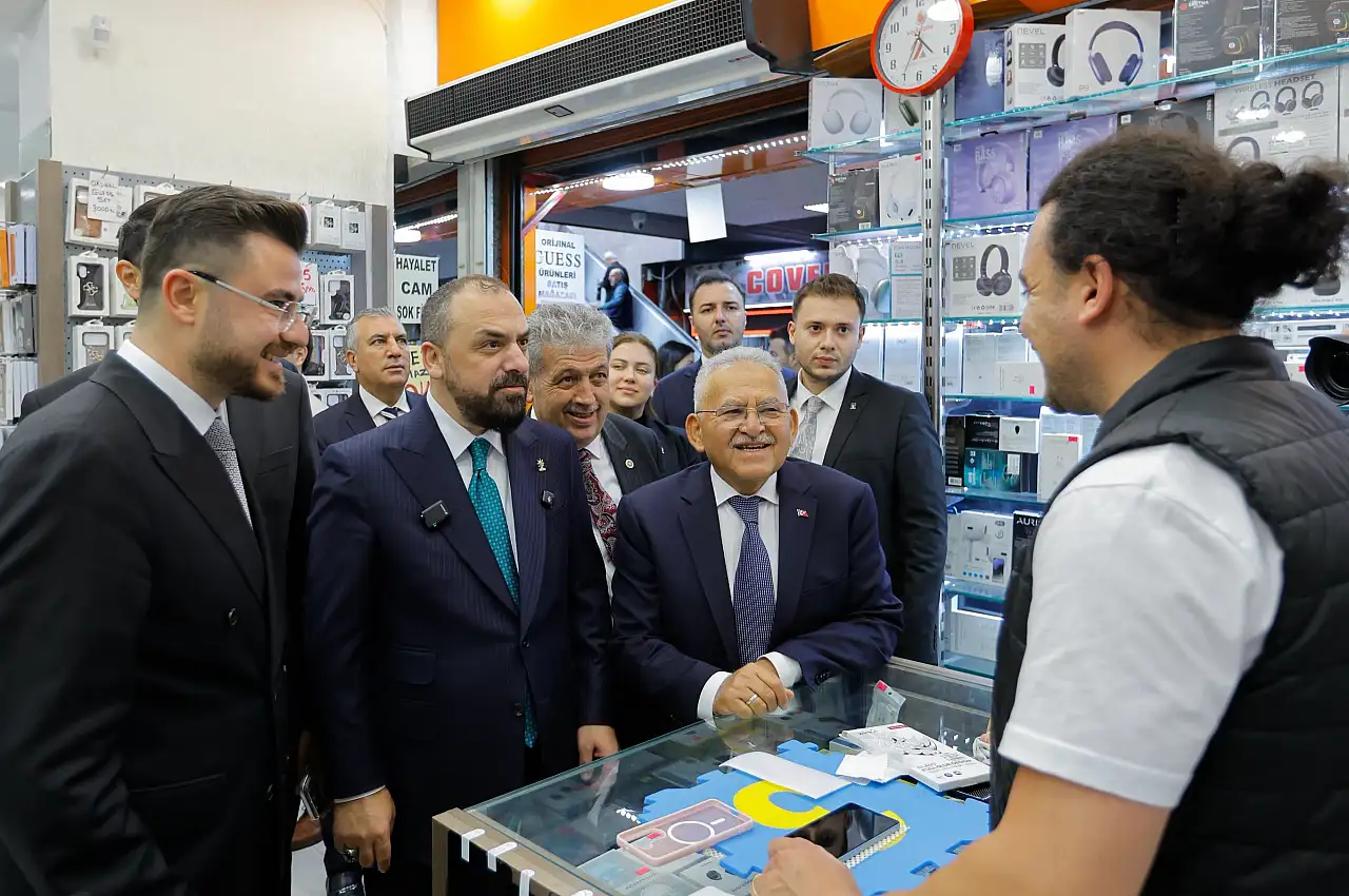 AK Parti heyeti Kayseri'de! Gastronomi, esnaf ve gençlik buluşması