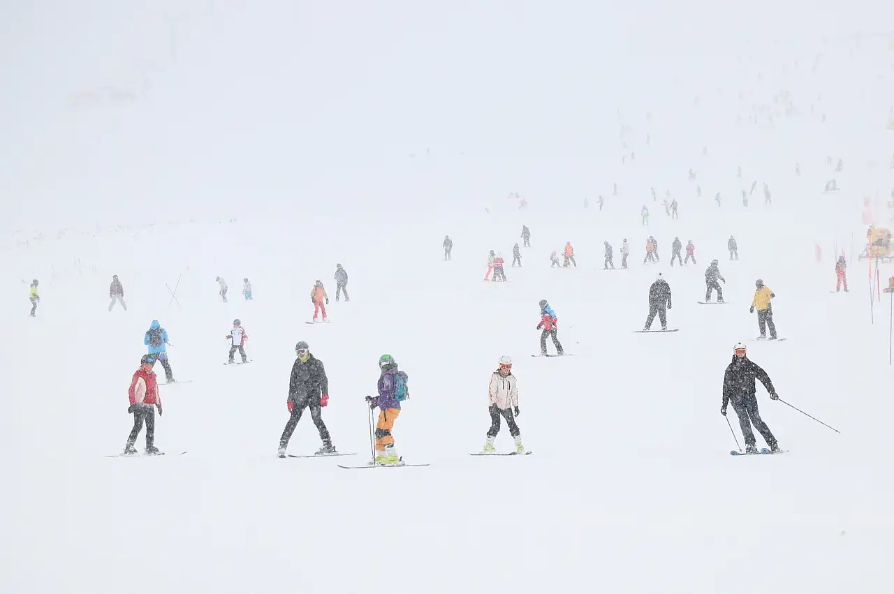 Erciyes'te kış coşkusu