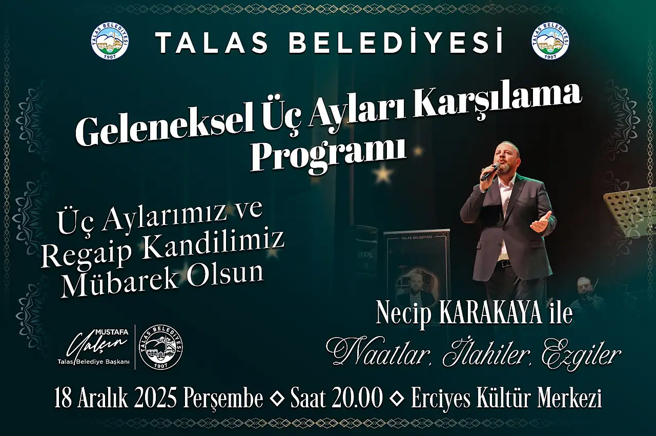 Talas Belediyesi'nden anlamlı program