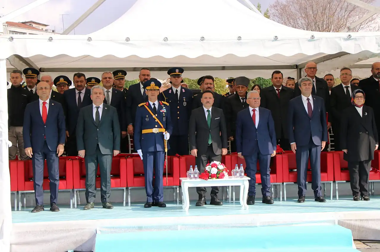 Kayseri'de Cumhuriyet coşkusu