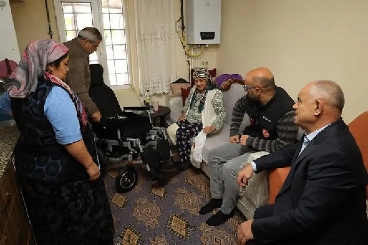 Yahyalı Belediyesi'nden örnek davranış! Akülü araç teslim edildi