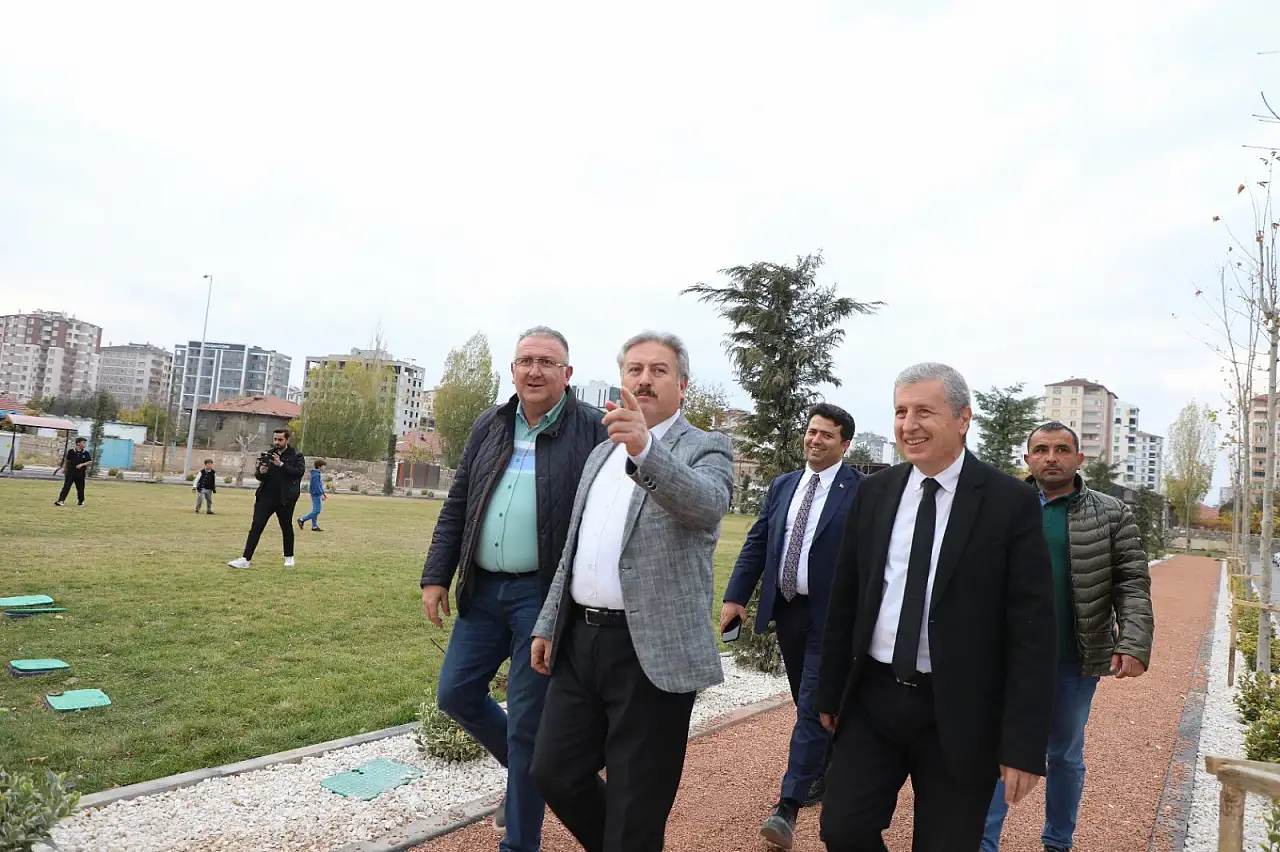80 günde 80 park yapan Melikgazi'den bir park daha