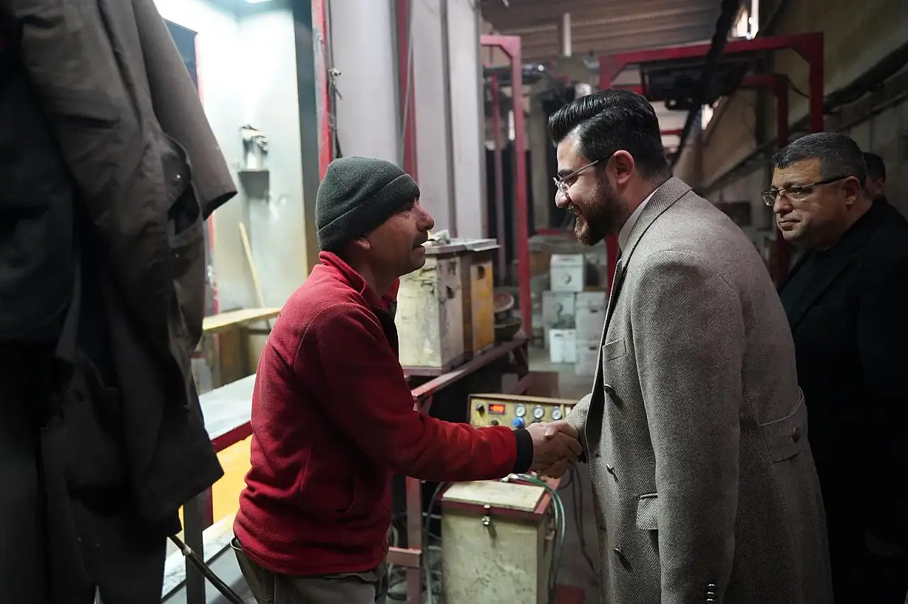 AK Parti İl Başkanı sanayiciler ile bir arada!