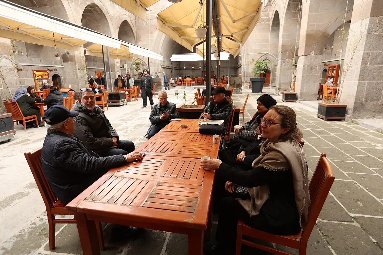 Kayseri TMBB eski Başkanı'nı ağırladı: Gurur duydum