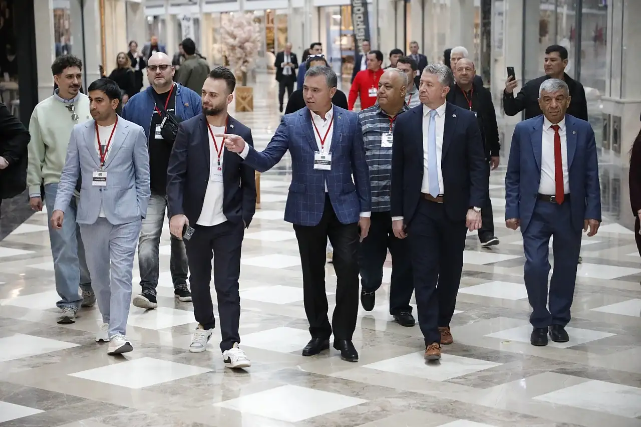 Rusya ve Türkmenistam'dan Kayseri'ye geldiler!