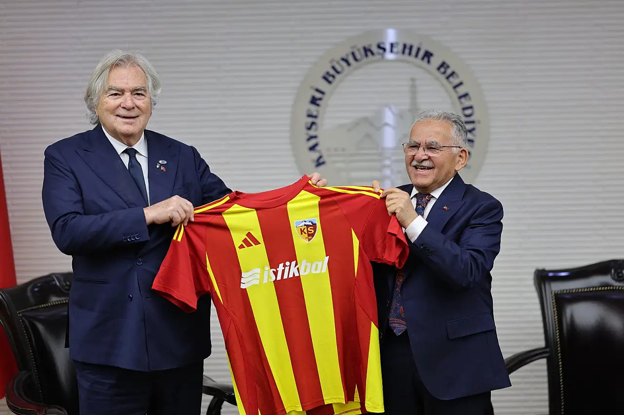 Kayseri Büyükşehir Belediyesi'ne dikkat çeken ziyaret!