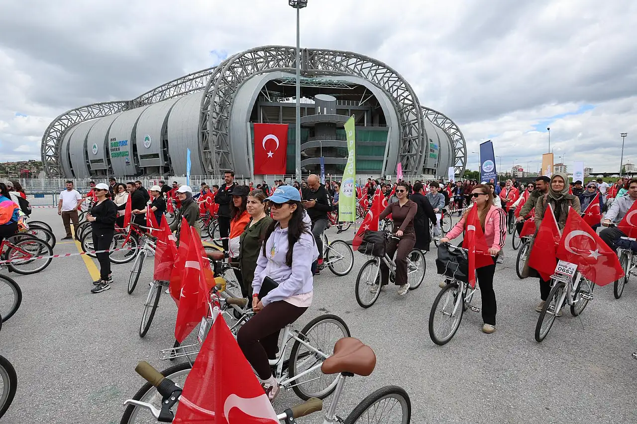 Kayseri'de 19 Mayıs bisiklet turu başladı!