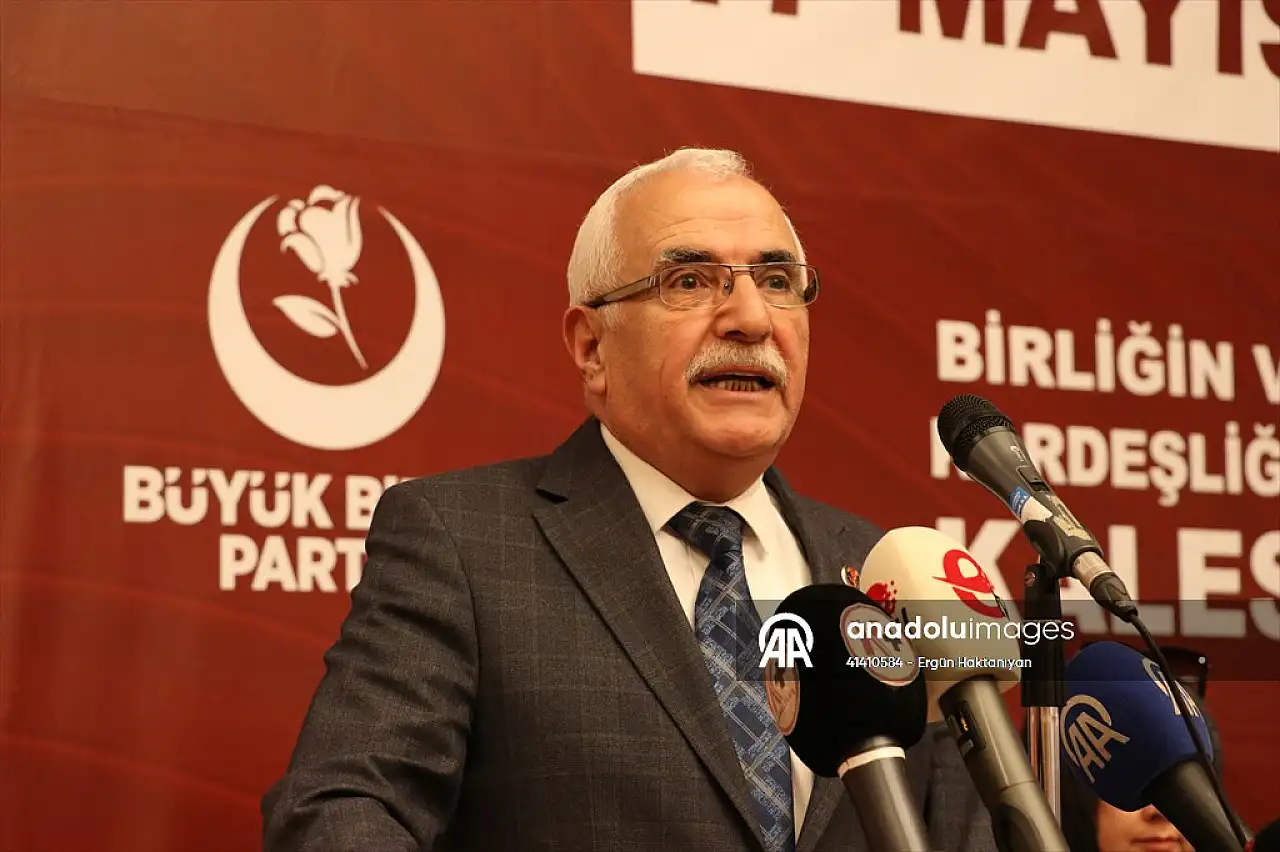 BBP'li Gürbüz Kayseri'den seslendi: Küresel planlara boyun eğmeyeceğiz!