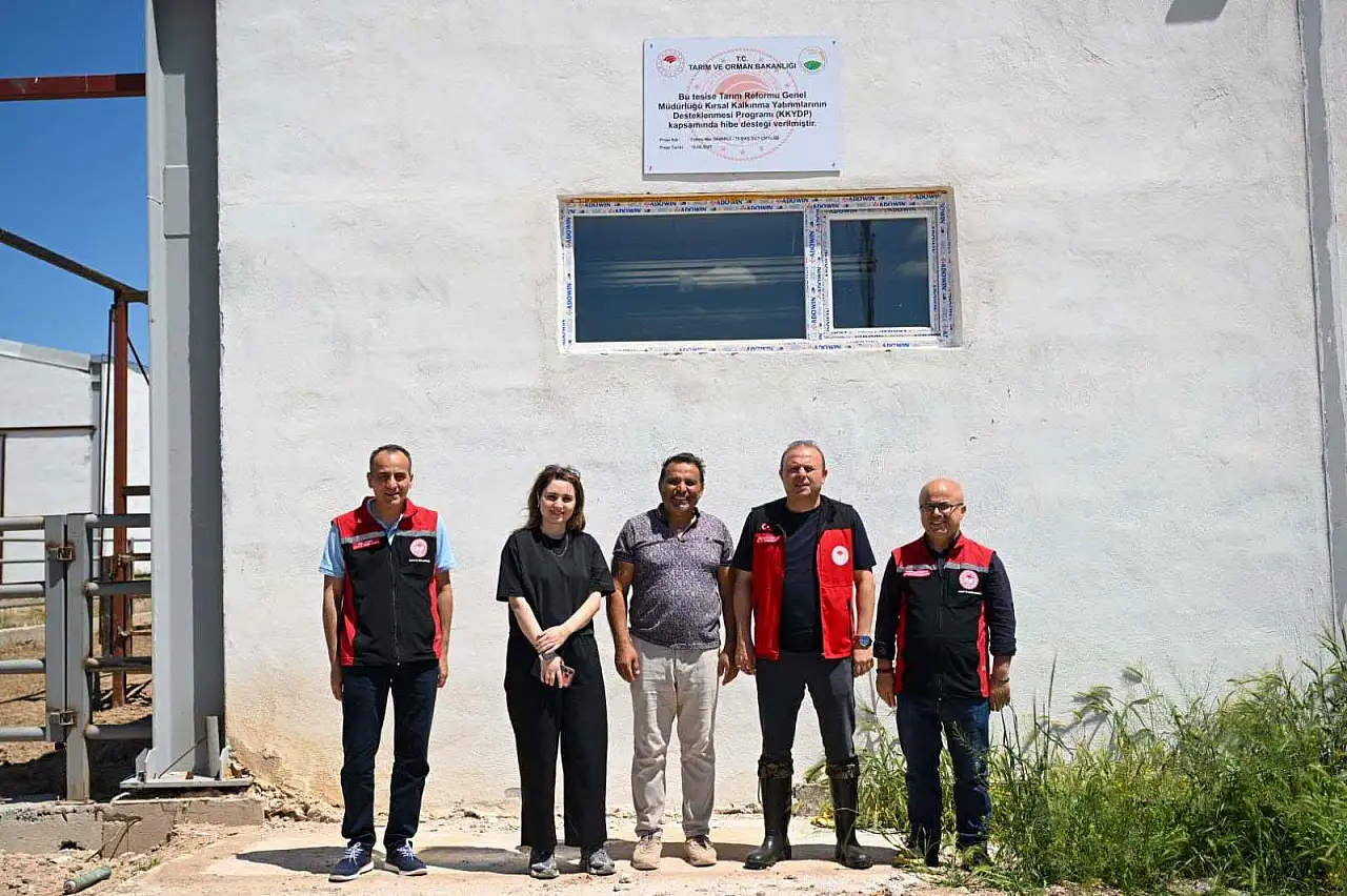 Kayseri'de milyonluk destek alan işletmeye Müdür'den ziyaret