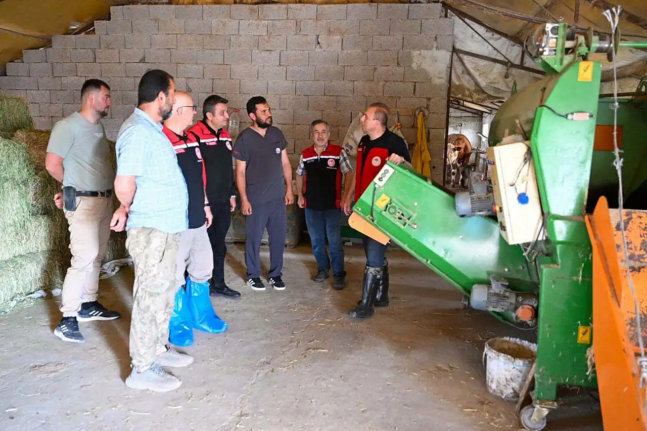 Kayseri'de milyonluk destek alan işletmeye Müdür'den ziyaret