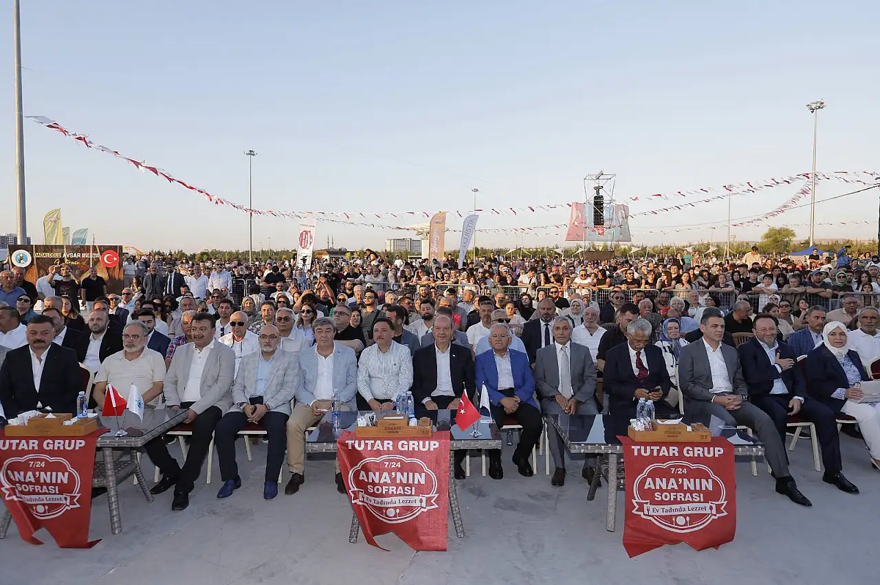 Büyükkılıç'tan Dadaloğlu Şenlikleri'nde birlik ve beraberlik mesajı