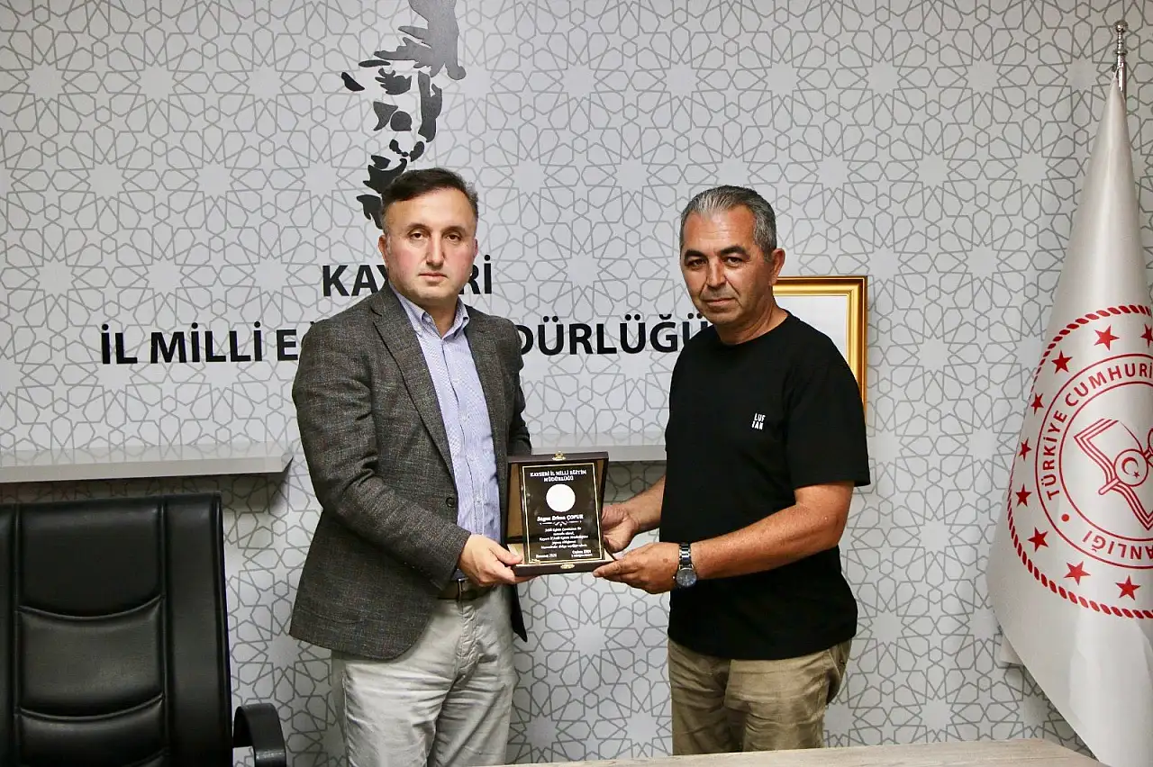 Kayseri İl Millî Eğitim Müdürlüğünde 'emeklilik' heyecanı
